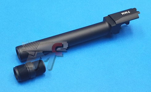 Nine Ball Metal Outer Barrel S.A.S. Type for Marui M&P9L - Click Image to Close